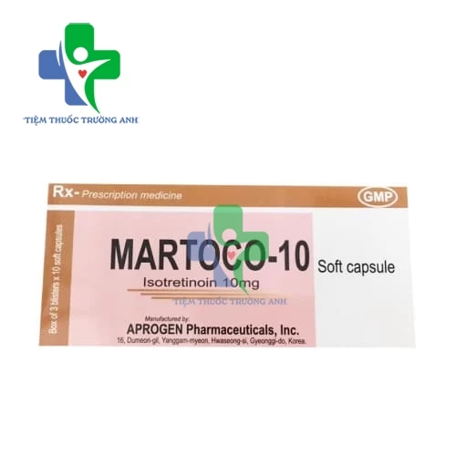 Martoco 10 - Điều trị mụn trứng cá hiệu quả của Hàn Quốc